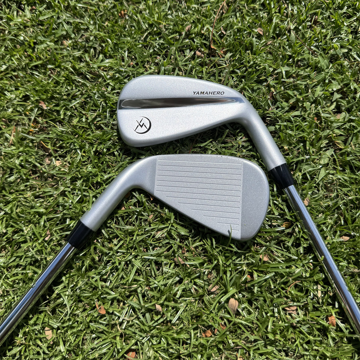 Yamahero Geschmiedete Golf-Eisen 15 17 Grad mit 110g Stiff Flex - Hohl-Design RH Herren Golfschläger