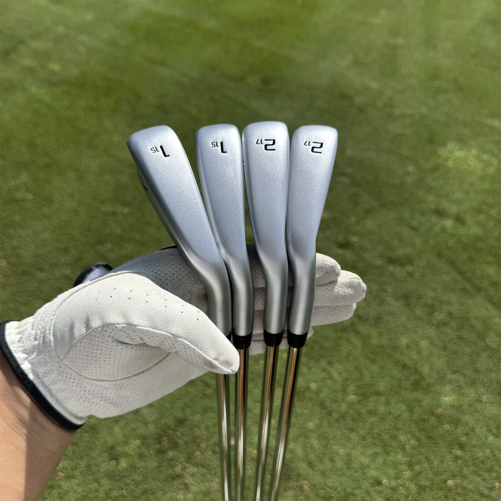 Yamahero Geschmiedete Golf-Eisen 15 17 Grad mit 110g Stiff Flex - Hohl-Design RH Herren Golfschläger