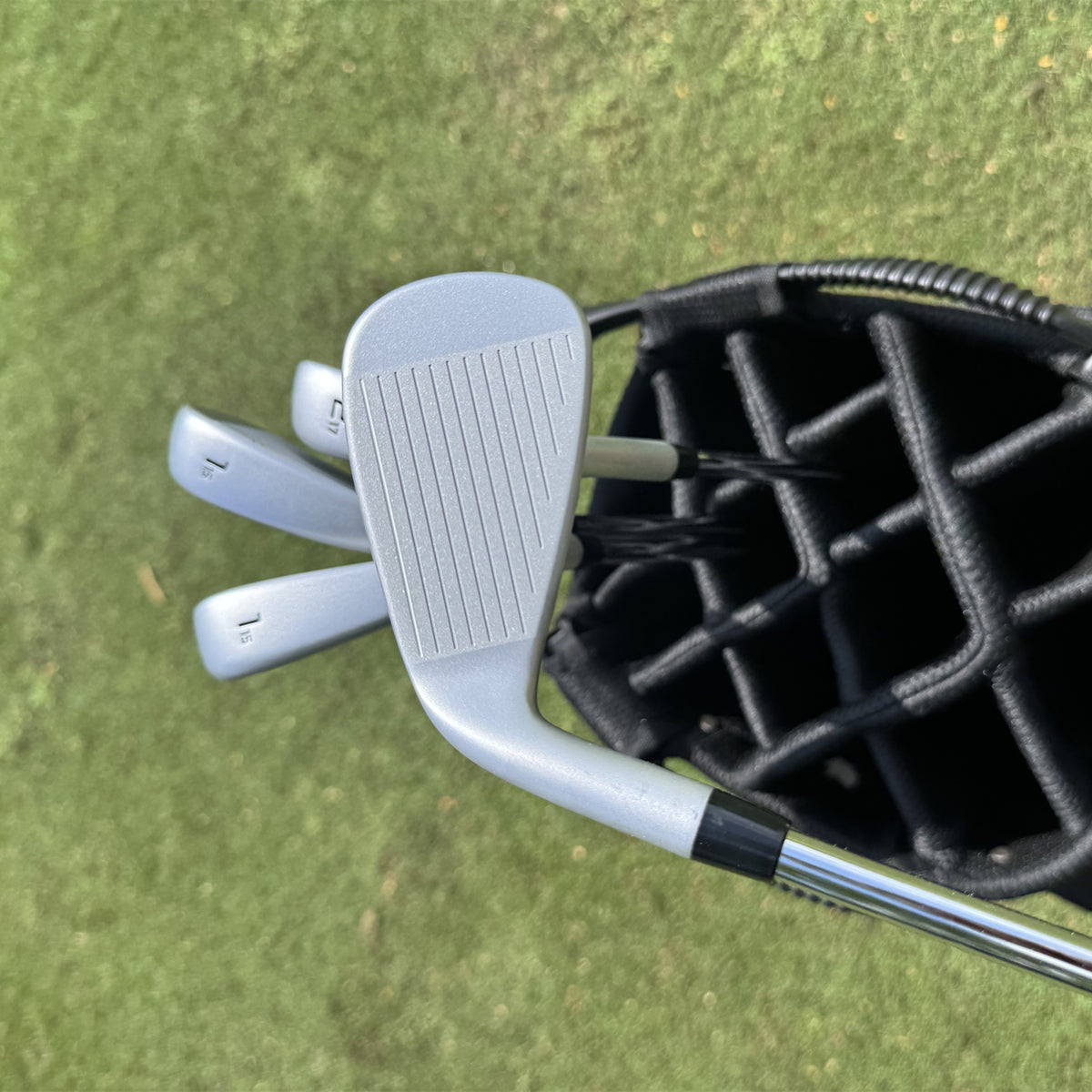 Yamahero Geschmiedete Golf-Eisen 15 17 Grad mit 110g Stiff Flex - Hohl-Design RH Herren Golfschläger