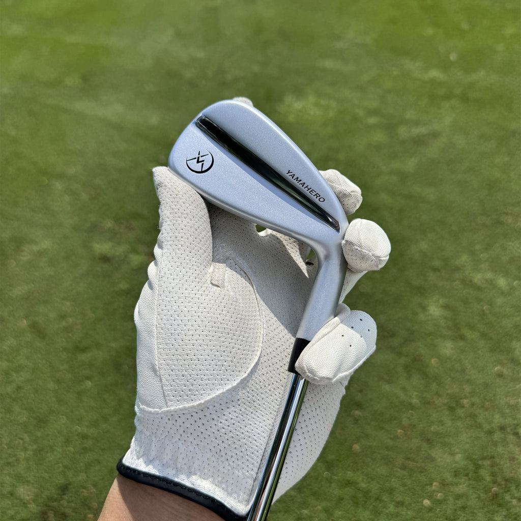 Yamahero Geschmiedete Golf-Eisen 15 17 Grad mit 110g Stiff Flex - Hohl-Design RH Herren Golfschläger